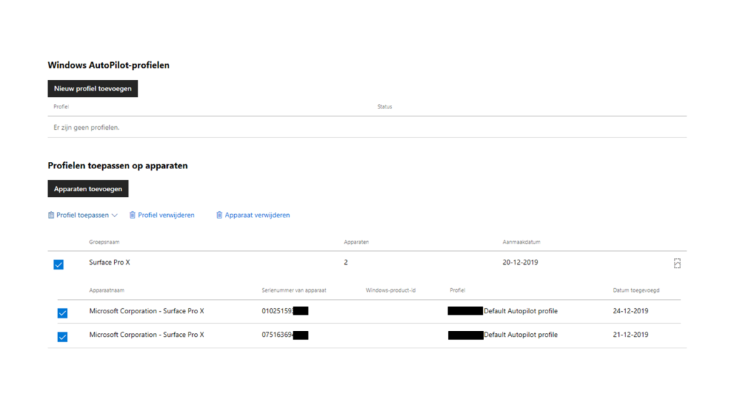 Microsoft Partner Center Windows Autopilot